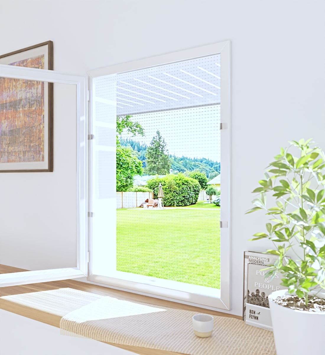 Vitrage Mostiglass® magnétique en applique